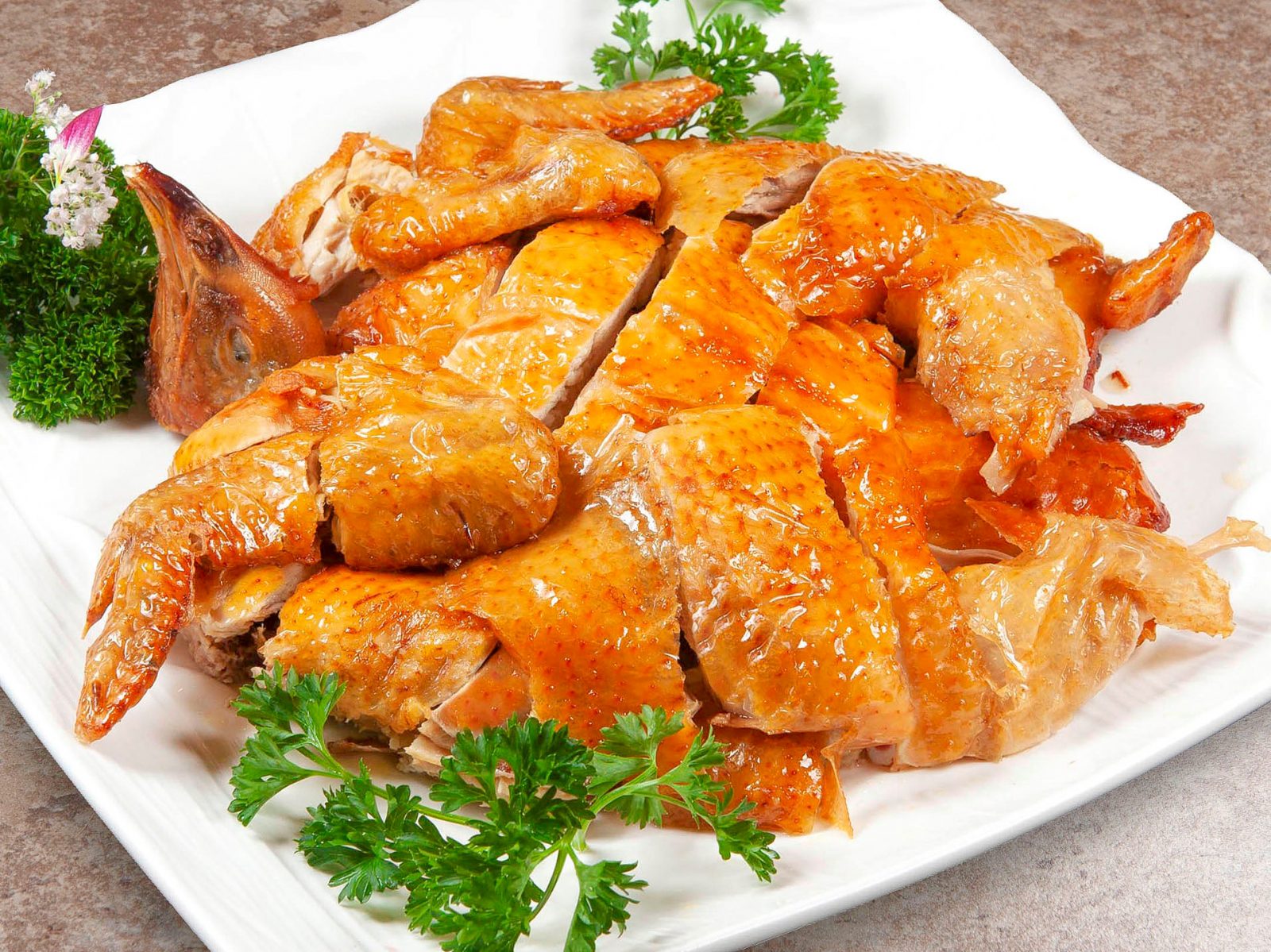 生炸脆皮鹽香雞